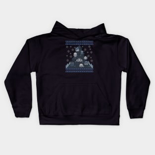 Whovian Christmas Tree Kids Hoodie